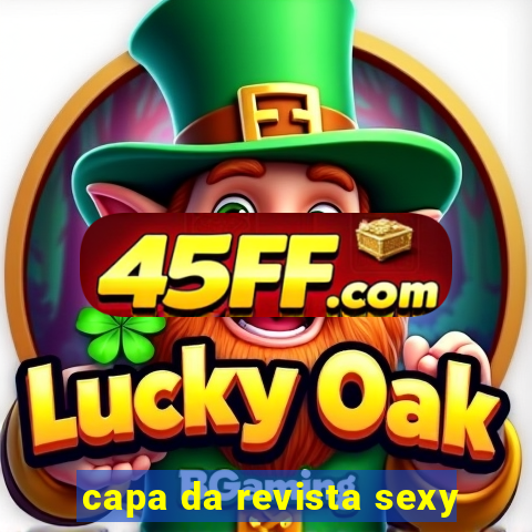 capa da revista sexy